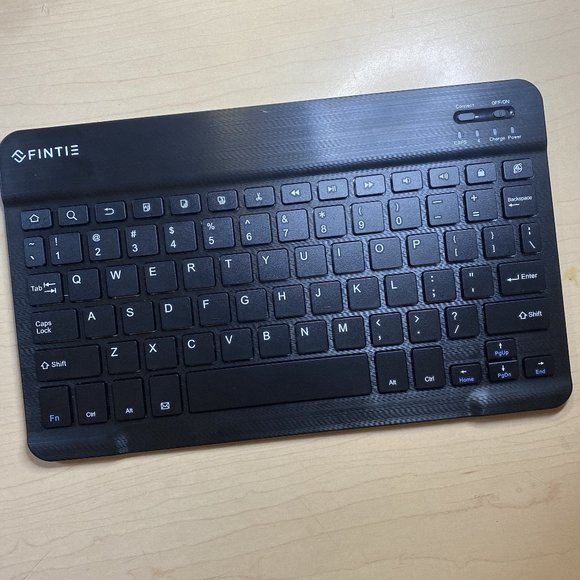 Fintie 10-Inch Ultrathin (4mm) Wireless Bluetooth Keyboard - Picture 1 of 5